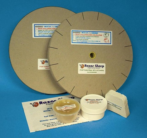 Gritted and Slotted paper wheels Gritted and Slotted paper wheels