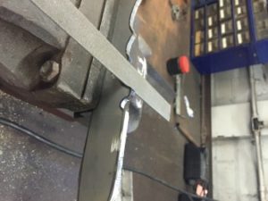 File the blade to shape