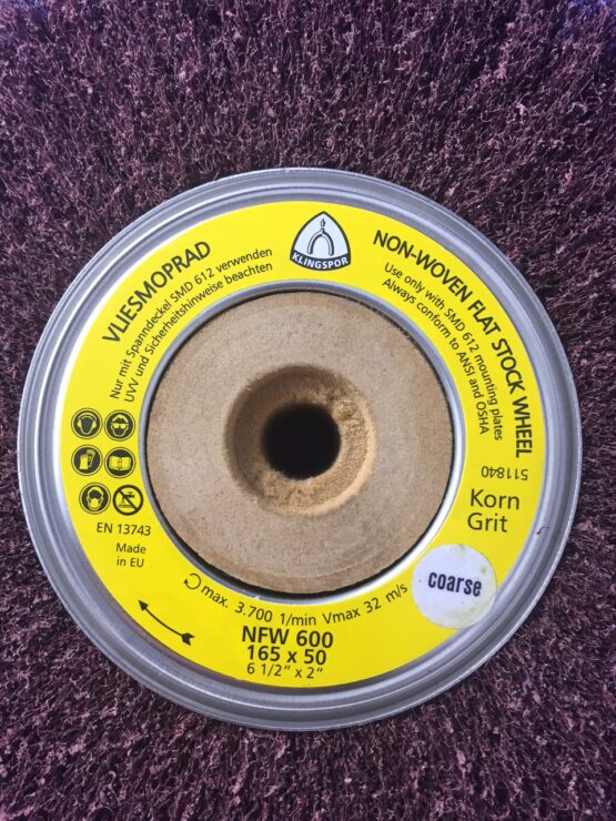 Webbed Finishing Wheel