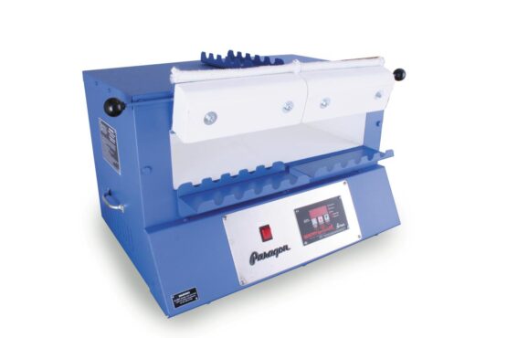 Paragon BlueBird XL 4 sided front loading square digital electric kiln for glass beading