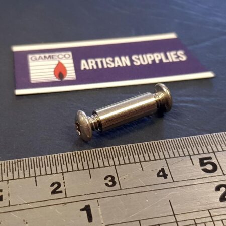 3/16"x1/2" Pivot Barrel with 2x 6-32 screws