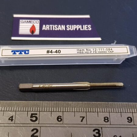 4-40 high speed steel tap