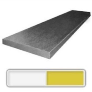 440C stainless steel bar measuring 3.2 x 75 x 915 mm