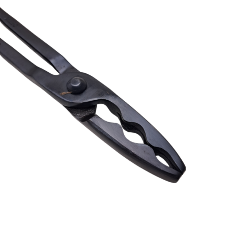 Blacksmith Large Universal Wolf Jaw Tong 95mm jaw 350mm Reins