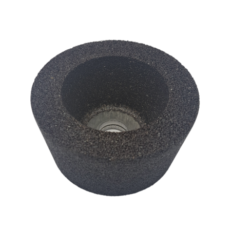 Flared Grinding Cup Wheel for 9" Angle Grinder. Available in Coarse and Fine Grits.