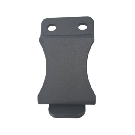 Fold Over Belt Clip 1 1/2". The most common and widely utilized holster attachment device on the market.