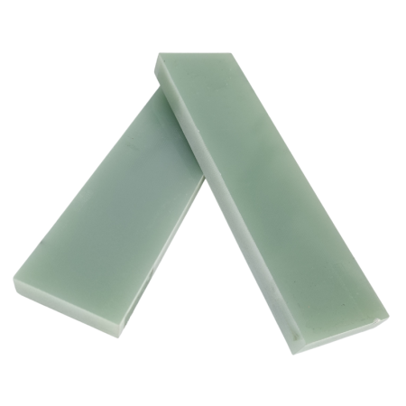 G10 Handle Scales 10 x 40 x 150mm Natural Green