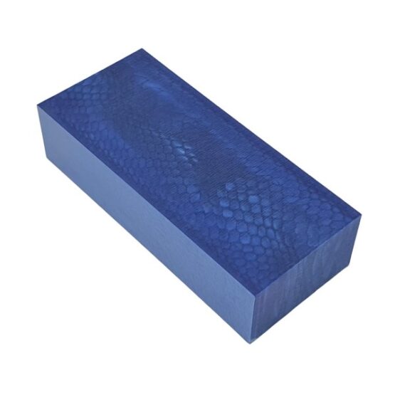 Juma handle block with a blue snake pattern and width of 50 mm