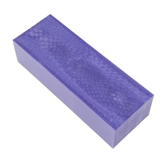 Juma Handle Block Purple Dragon 43 mm Wide Juma handle block with a purple dragon pattern and width of 43 mm