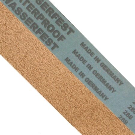 Klingspor Ungritted Cork Polishing Belt 2 x 48" (50 x 1220mm). Offer a fantastic alternative to a traditional buffing wheel. Used with Polisishing Compound Bars, they produce an excellent fine finish on steel.
