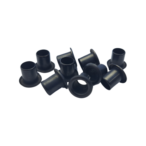 Kydex Eyelets - 3 Sheets Thick 10 pack. Excellent for use in the construction of robust Kydex sheaths and holsters.