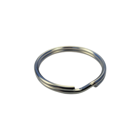 Side view of 32mm Round Split Key Ring