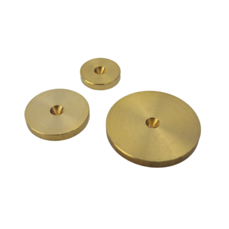 Solid brass seam allowance 3 disc set