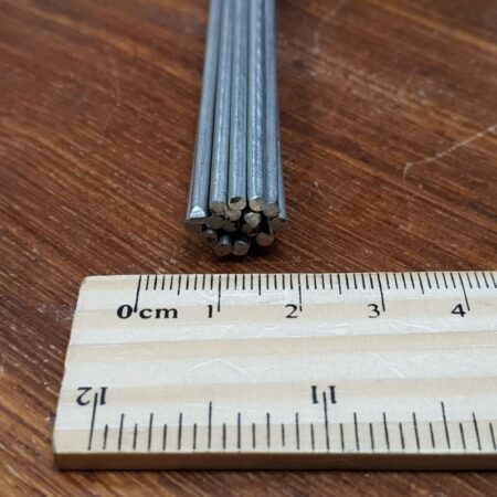 Nickel Silver Pin Stock 3.2mm x 300mm