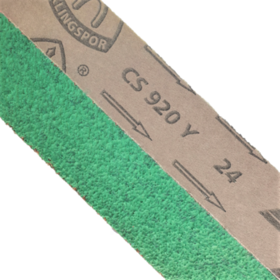 2 x 48" Green Necro Reaper Ultra Premium Ceramic Abrasive Belt