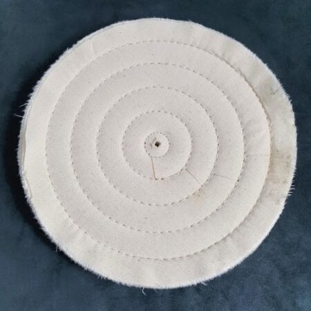 Buffing Wheel 8" x 40 ply x 3/4" cross stitch. Other side