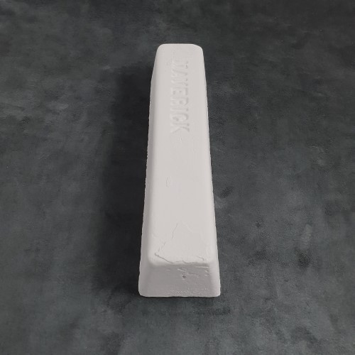 Polishing Compound Bar - White. Vertical