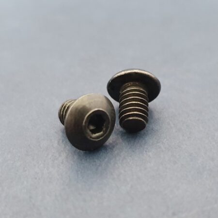 Button Head Socket Cap Screws 8-32 1/4″ Black Double