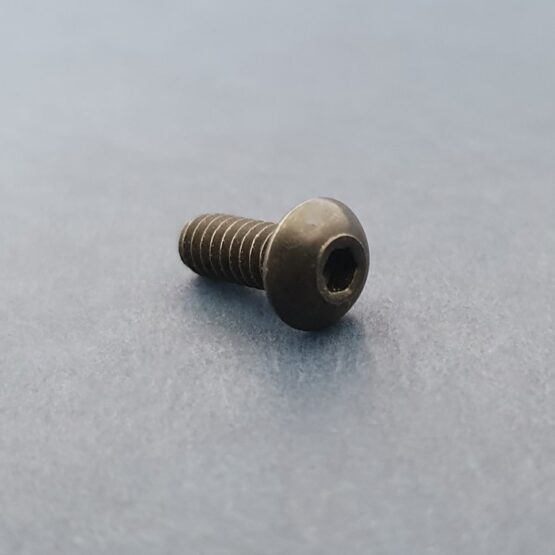 button-head-socket-cap-screw-8-32-3-8-black Button Head Socket Cap Screw 8-32 3/8" Black