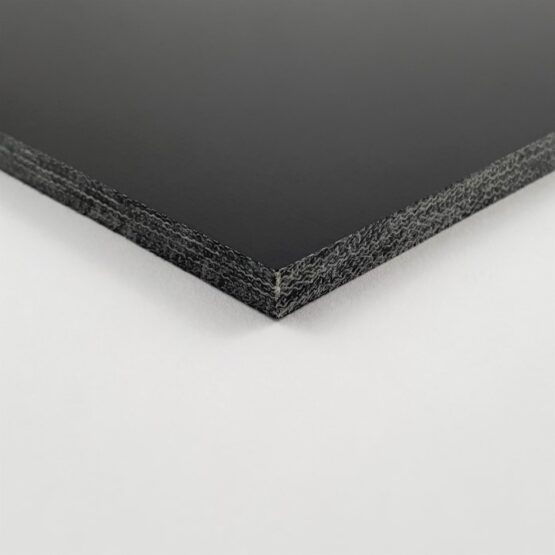 Canvas Micarta Sheet 4.8 mm (3/16") x 127 mm x 298 mm Black