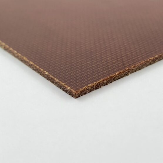 Canvas Micarta Sheet 1.58 mm (1/16") x 127 mm x 298 mm Natural Brown
