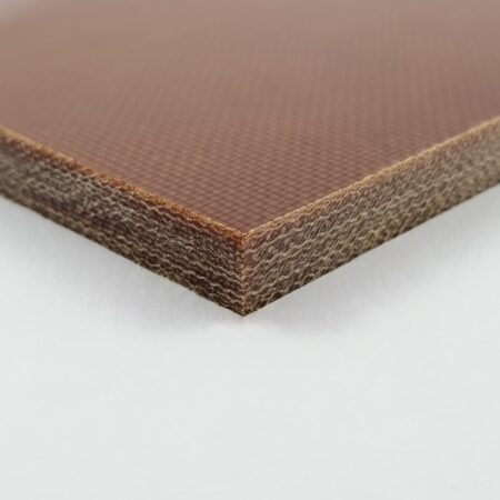Canvas Micarta Sheet 6.35 mm (1/4") x 127 mm x 298 mm Natural Brown