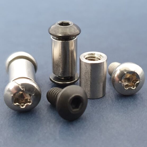 Threaded Standoffs 8-32 1/4" x 3/8" Complete