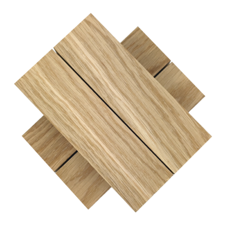 American White Oak Handle Blocks each measuring approximately 30 x 45 x 150mm.