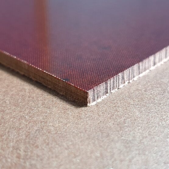 Linen Micarta Sheet 3.17 (1/4") x 127 x 304 mm Maroon