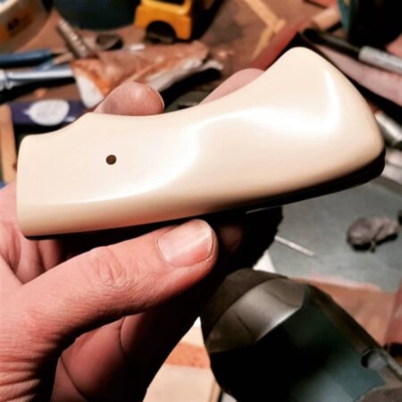 Ivory Paper Micarta Knife Handle