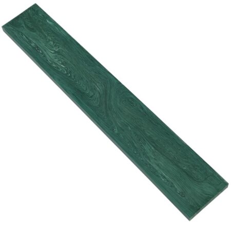 Gem green coloured Juma slab with a width of 50 mm