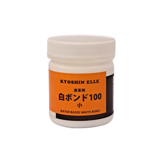 Kyoshin Elle Leather Glue 100 Water-Based PVA Adhesive 180ml. Excellent for bonding leather.