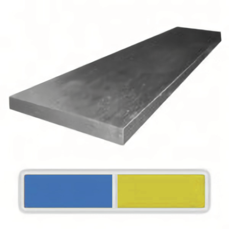 Crucible Stainless Steel CPM 3V measuring 6.9 x 50 x 914 mm - Copy