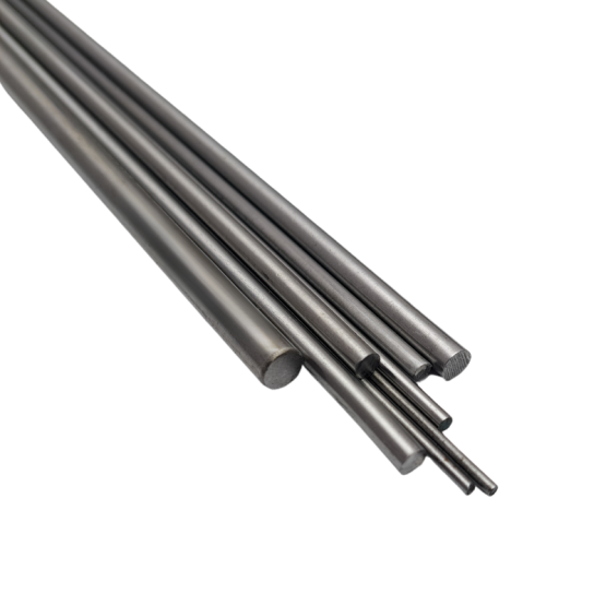 Silver Steel Round Bar. Precision Ground, available in 1, 2, 3, 4, 5, 6, 8, 10, 12, 15, 20, 30, 40, and 50mm Diameters
