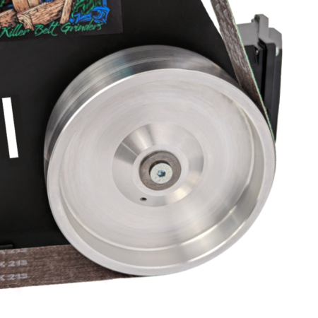 Large precision machined aluminium wheel.