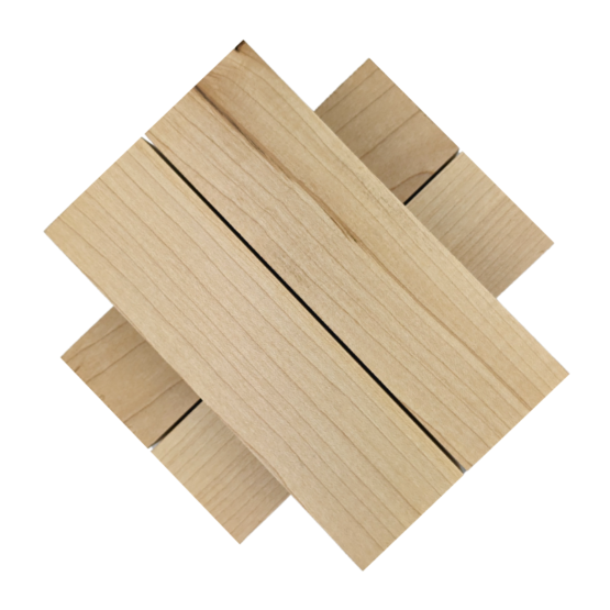 canadian-rock-maple-handle-blocks Canadian Rock Maple Handle Blocks each measuring approximately 30 x 45 x 150mm.