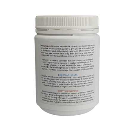 Hamonite™ High-Temperature Refractory 1.2kg. Comes with directions for use and safety instructions.