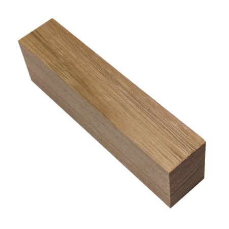 Side view of Mountain Ash Hand Block measuring 30 x 45 x 150mm.