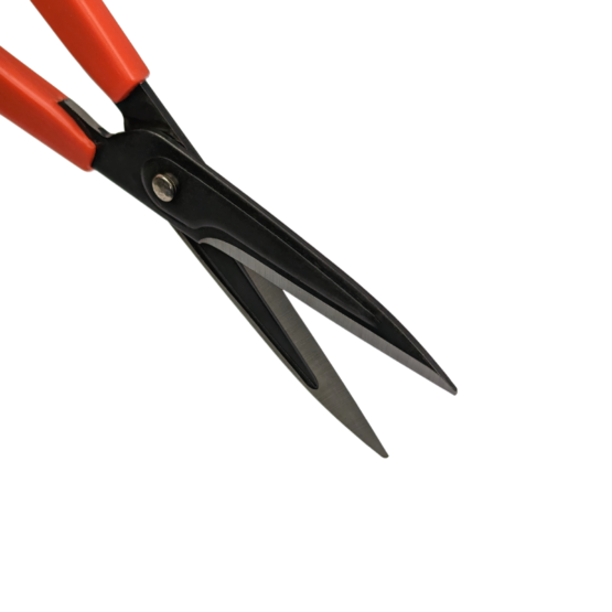 Leathercraft Shears (scissors) with open jaws.