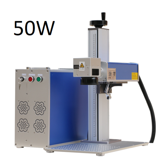 50W Fibre Laser for marking steel, leather, and other metals