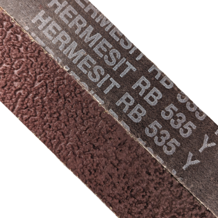 Hermes Premium HERMESIT Finishing Belts 2 x 48" (50 x 1220mm). Ideal for achieving consistent scratch patterns on machine-finished blades.