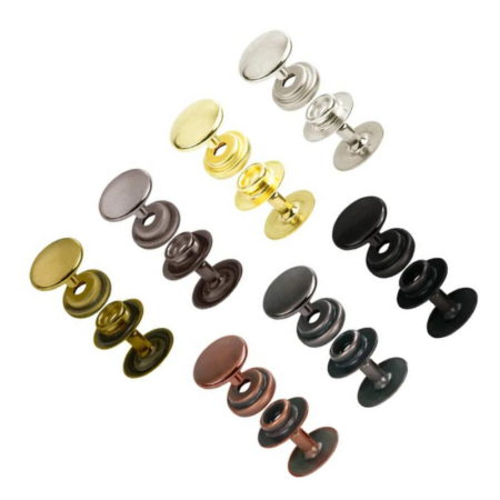 Line 24 Snap (Press Stud) Sets, 10 Pack all Colours
