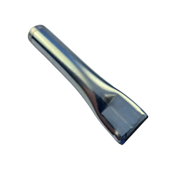 Economy Oblong Hole Punch 26mm. Used for punching oblong shaped holes into leather for belt and strap buckles.