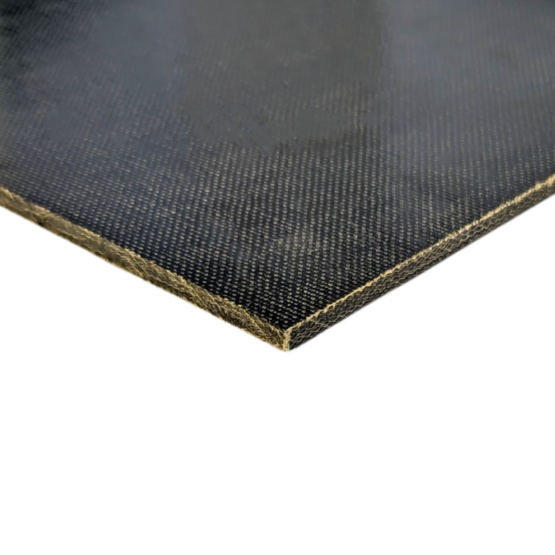 Canvas Micarta Sheet 3.96mm (5/32") x 127mm x 298mm Black