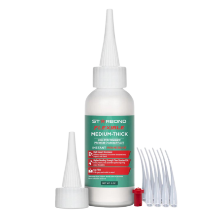 Starbond Flexible Medium-Thick CA Glue - 2oz (60ml)