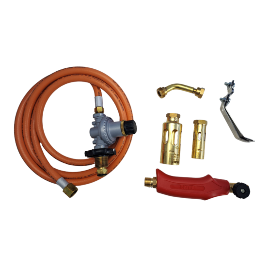 Yildiz Torch Kit For Heat Treating, Soldering and Brazing with POL bottle connection.