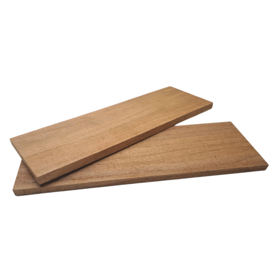 New Guinea Rosewood Saya Block with each side measuring approximately 10 x 95 x 300 mm.