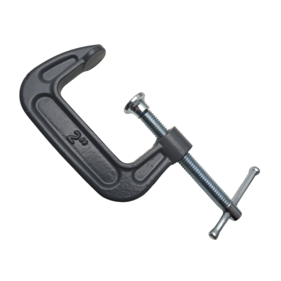 2" G Clamp. Ideal for clamping and holding during every aspect of knifemaking and blacksmithing.