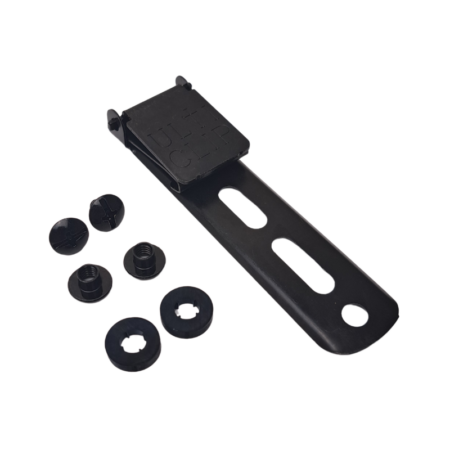 Kydex Ulticlip 3+  ideal for knife sheaths and other narrow applications, with multiple mounting options.