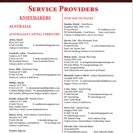 Australian and New Zealand Knifemaking 2025 - Image 19